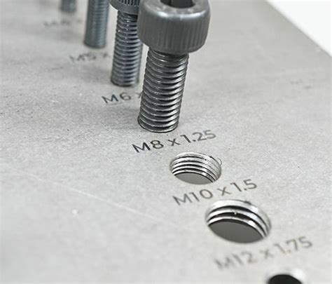 sheet metal tapping standards